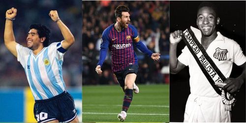 Lionel Messi has been compared to some legends from the past