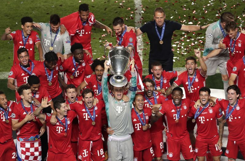 Bayern Munich beat PSG in the 2020 UCL final