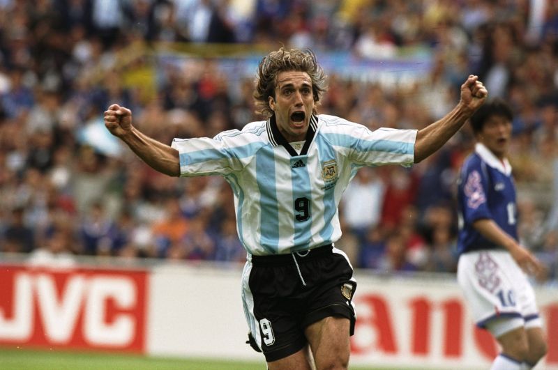 Gabriel Batistuta was one of the most prolific strikers of his era