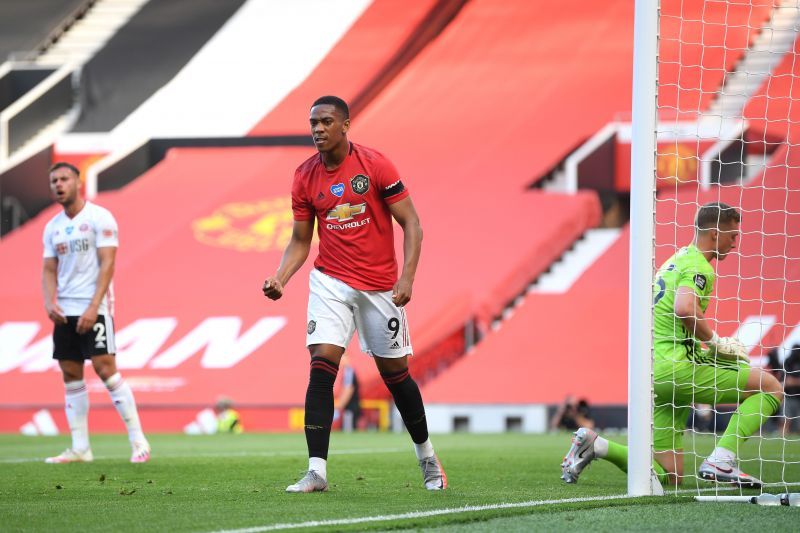 Anthony Martial has been on fire for Manchester United since the season restart.
