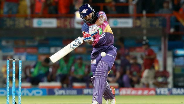 Rahul Tripathi scored a match-winning 93 for RPS in the 2017 IPL