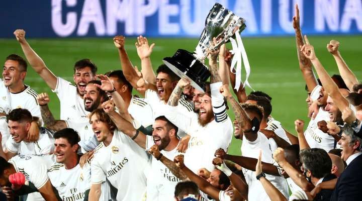 Real Madrid wrestled the La Liga title back from Barcelona's clutches