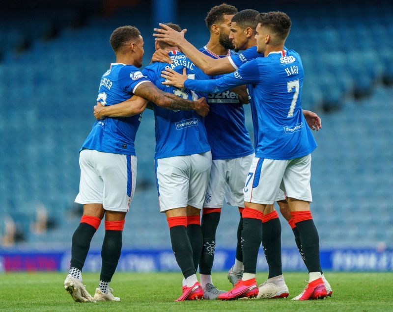 Rangers are unbeaten and at the top of the table