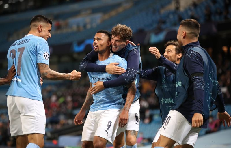 Gabriel Jesus had a goal and an assist as Manchester City booked a spot in the quarters
