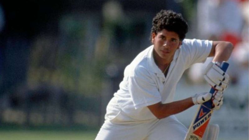 16-year-old Sachin Tendulkar scored 15 runs on his Test debut against Pakistan