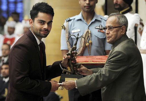 Rohit Sharma will join his captain Virat Kohli as a Khel Ratna winner. 