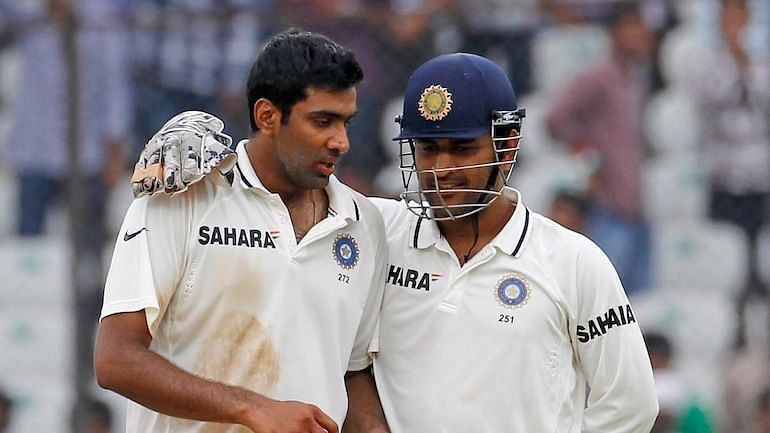 Ravichandran Ashwin and MS Dhoni shared the dressing room for India and in the IPL