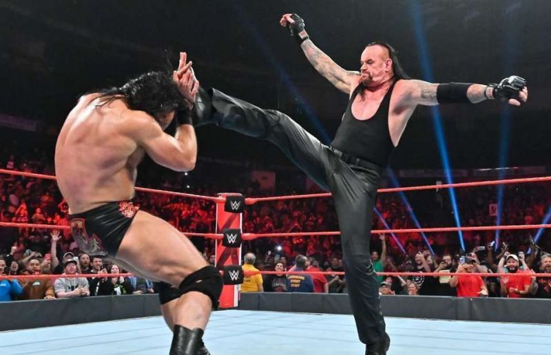 Undertaker beat Drew McIntryre all those years ago in 2010