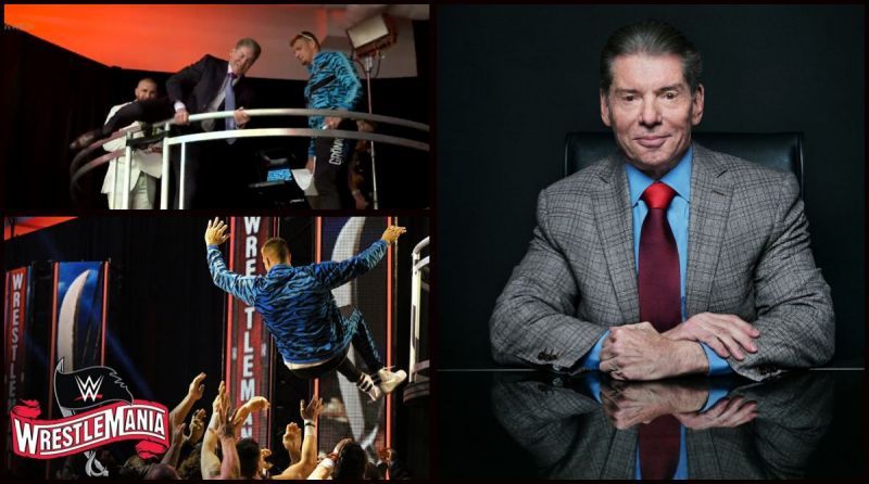 Vince McMahon is never one to shy away from leading by example