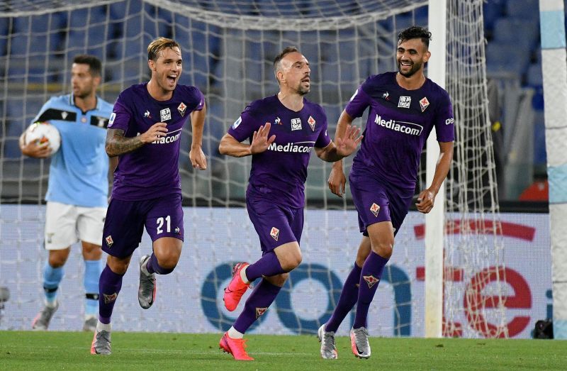 Franck Ribery&#039;s form after the break helped Fiorentina finish mid-table in the 2019-20 Serie A.