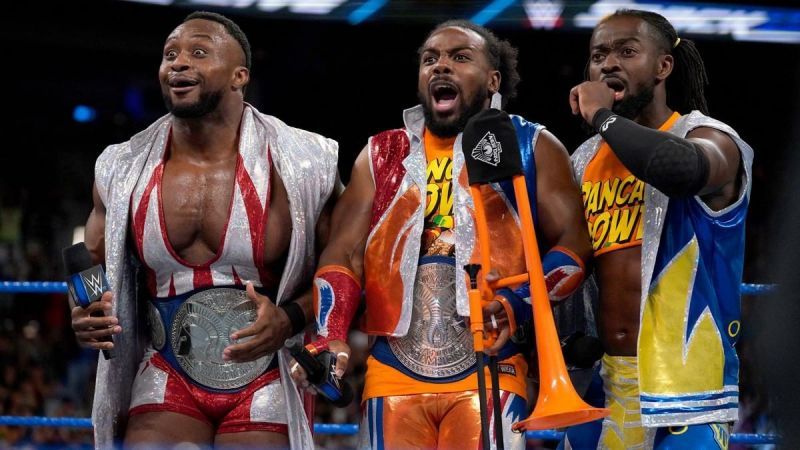 Kofi Kingston, Xavier Woods and Big E make up The New Day