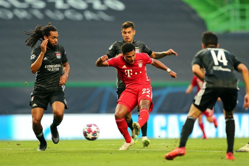 Serge Gnabry's left-footed goal was a venomous shot