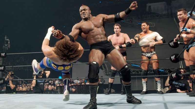 JBL gave Lashley his first WWE loss