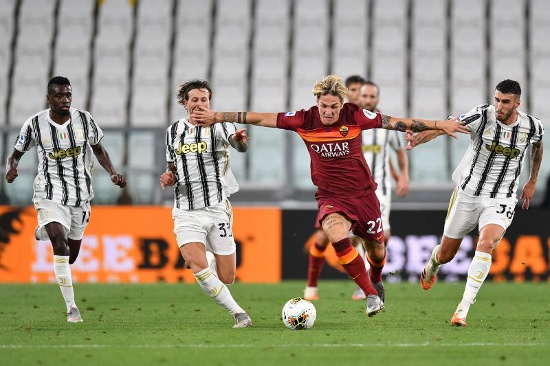 Juventus were beaten convincingly by Roma