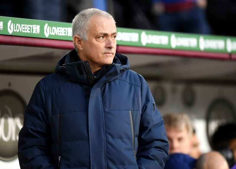 Jose Mourinho during a Tottenham Hotspur match