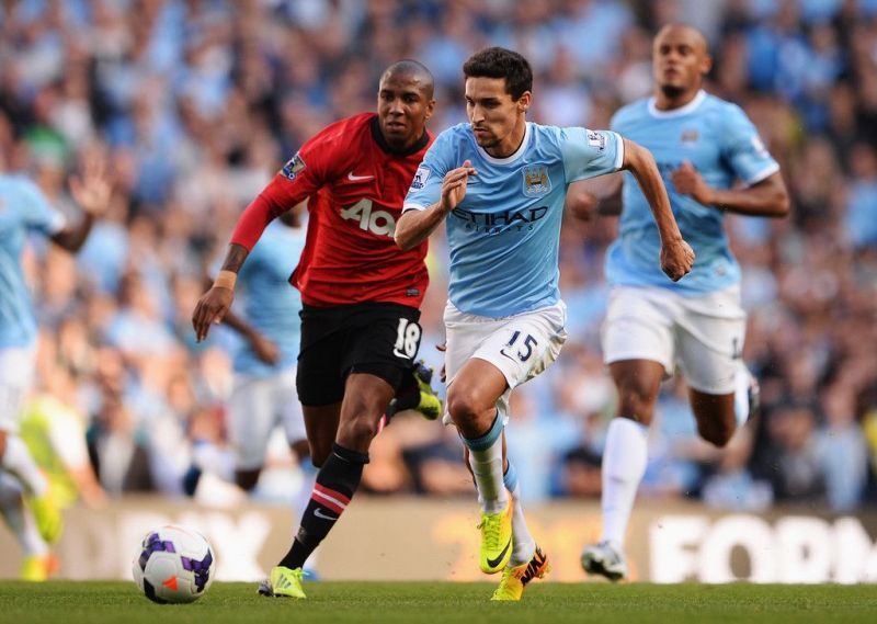 Jesus Navas and Ashley Young could have an amazing battle on the flank.