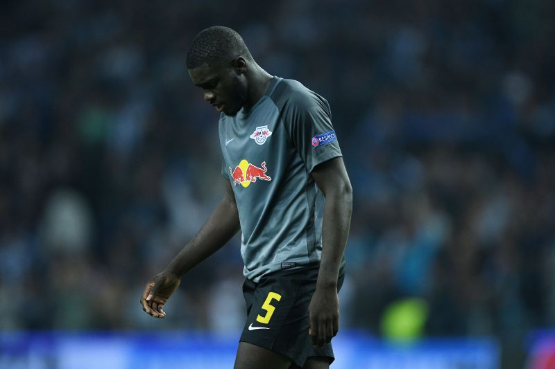 Dayot Upamecano of RB Leipzig