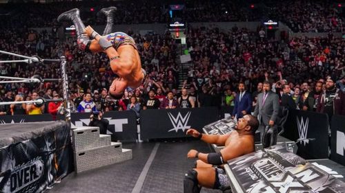 NXT's own Dominik Dijakovic and Keith Lee in action