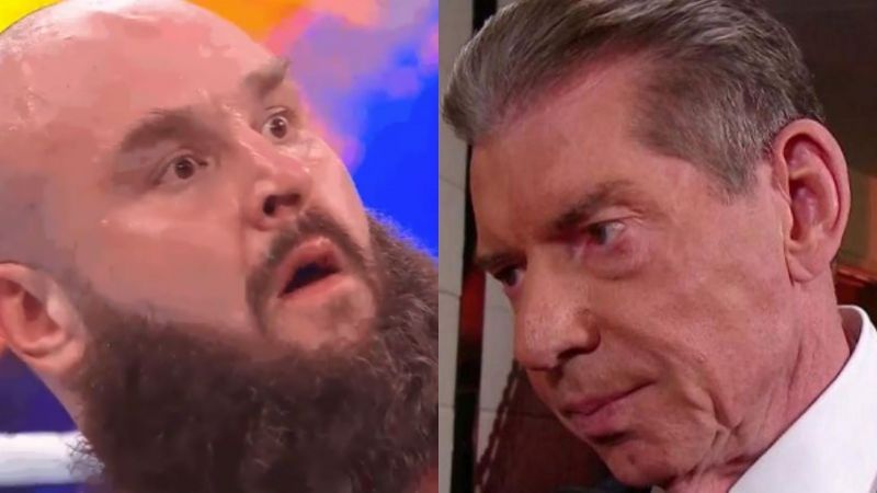 Braun Strowman and Vince McMahon.