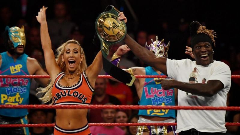 Carmella won the 24/7 title in 2019