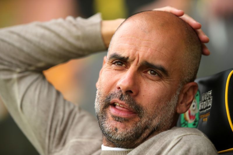 Pep Guardiola, manager of Manchester City