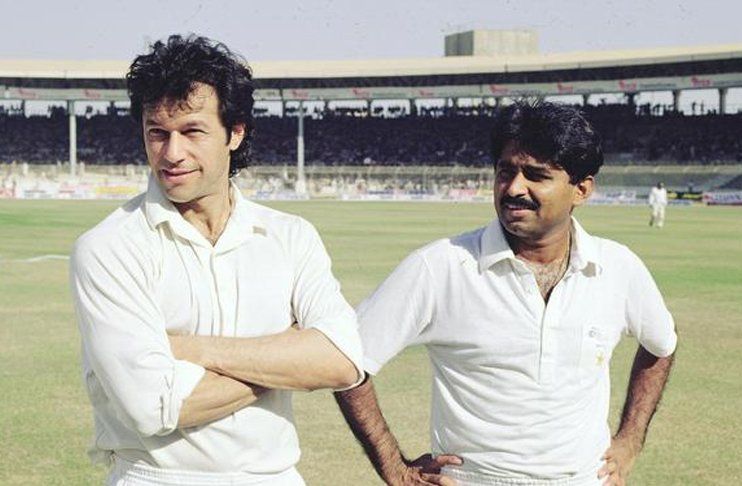 Javed Miandad and Imran Khan