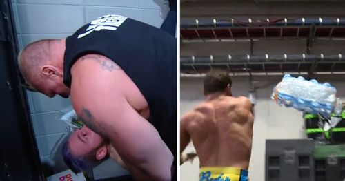 Brock Lesnar and Zack Ryder's on-screen meltdowns.