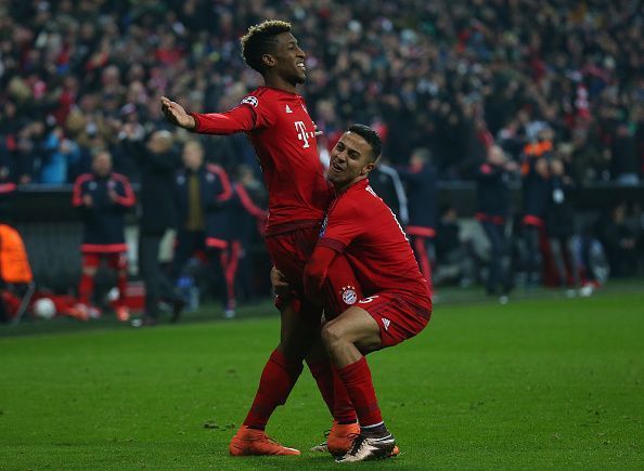 Coman scored the final goal to knock Juventus out of the tournament