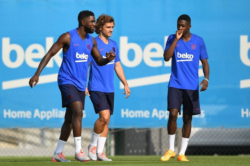 FC Barcelona Pre-Season Training Session