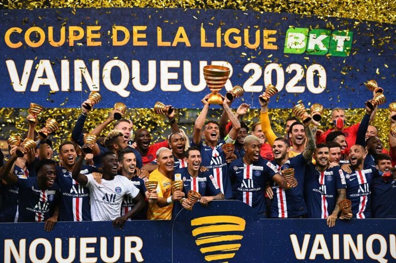 PSG are 2020 Coupe de la Ligue champions