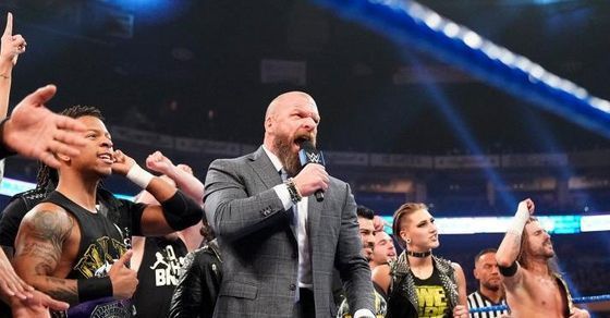 Triple H had a few wise words for the rising NXT Superstar