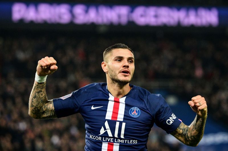 PSG's Mauro Icardi did not make an impact in the game