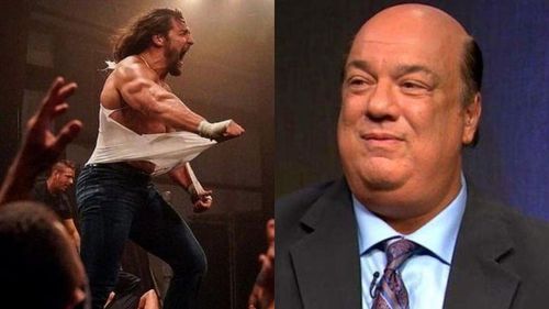 Riddick Moss and Paul Heyman. 