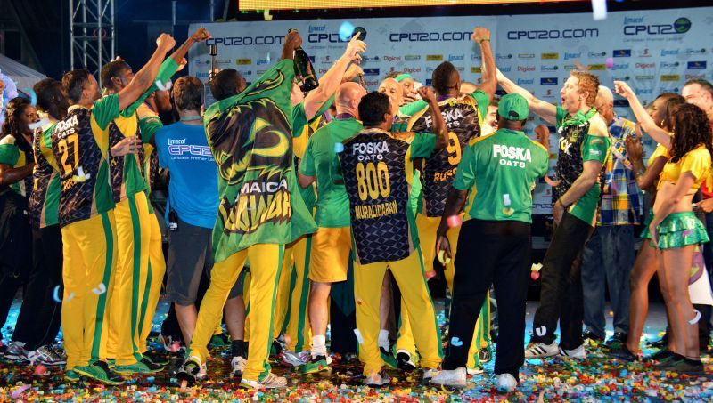 Jamaica Tallawahs won the inaugural season of CPL in2013.