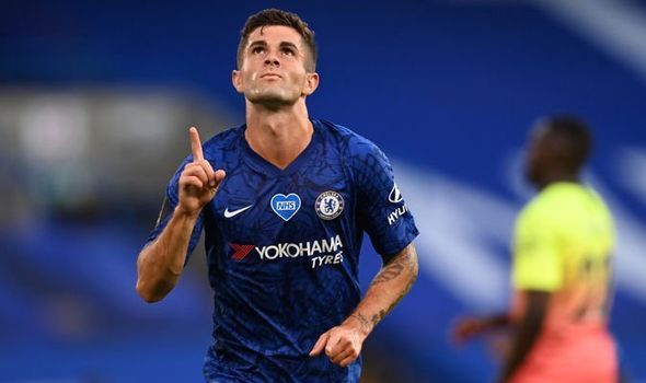 Christian Pulisic opened the scoring for Chelsea