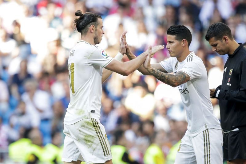 Gareth Bale and James Rodriguez are two more players Real Madrid want to sell