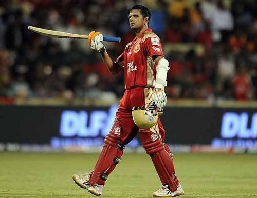 Rahul Dravid was RCB's captain in the inaugural season of the IPL in 2008.