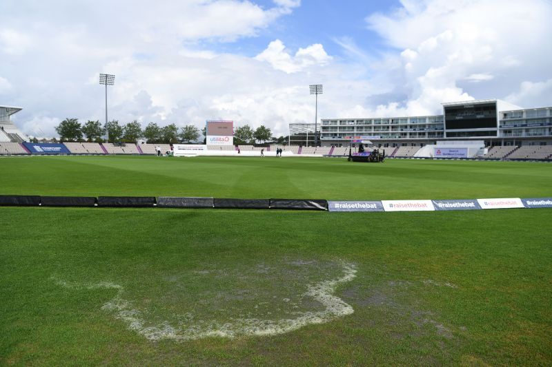 Most of the second Test between England and Pakistan was rained out