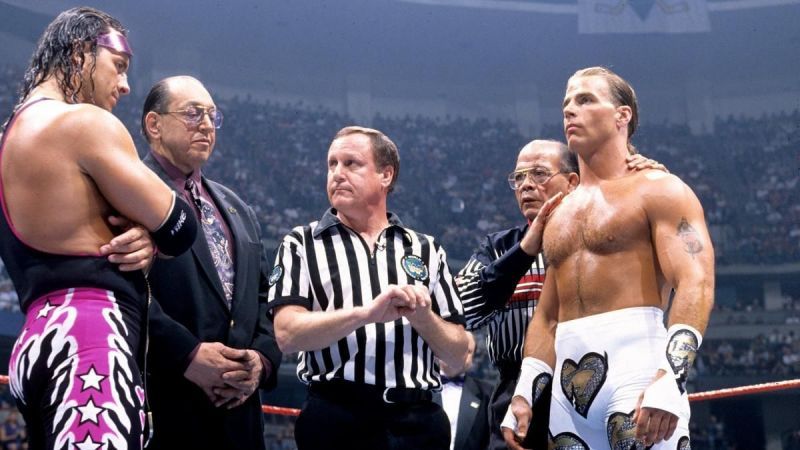 Shawn Michaels vs. Bret Hart