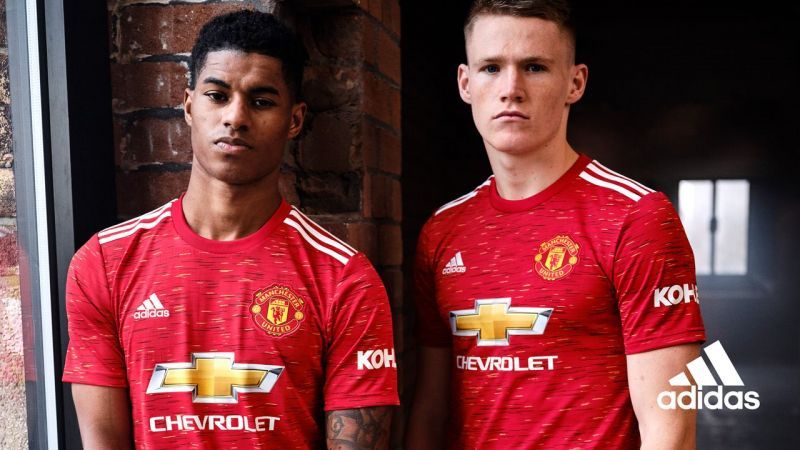 Manchester United unveiled their new home kit today