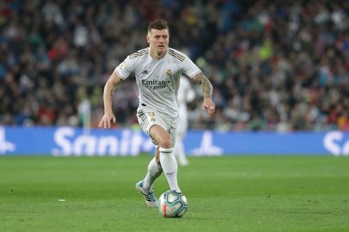 Real Madrid midfielder Toni Kroos