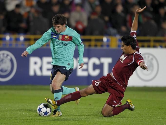 Kazan managed to keep out Lionel Messi in four games - FOUR!