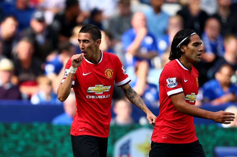 Angel Di Maria and Radamel Falcao