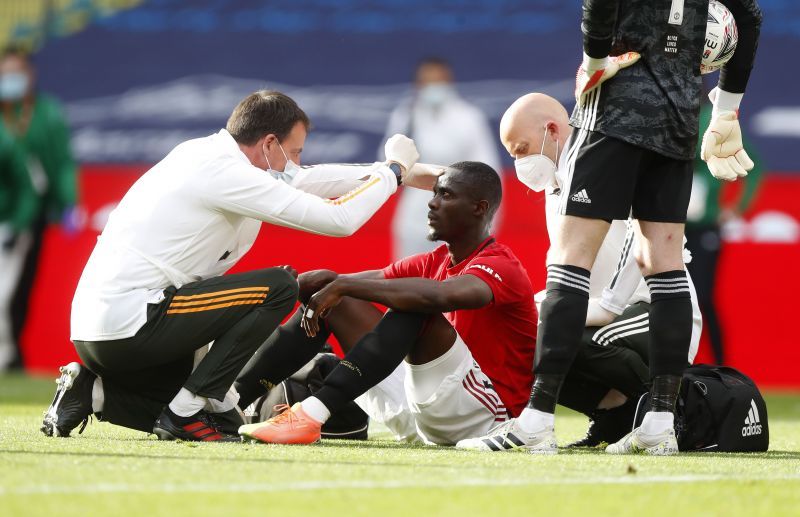 Bailly's stint at Old Trafford has been blighted by injuries