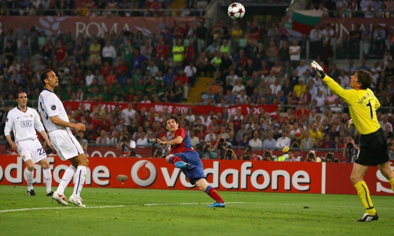 Lionel Messi scored for Barcelona in the UCL final against Manchester United