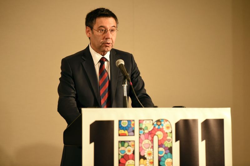 Barcelona president Josep Maria Bartomeu