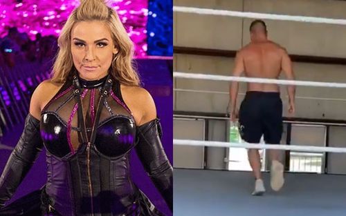 Natalya shared Tyson Kidd's training video on social media