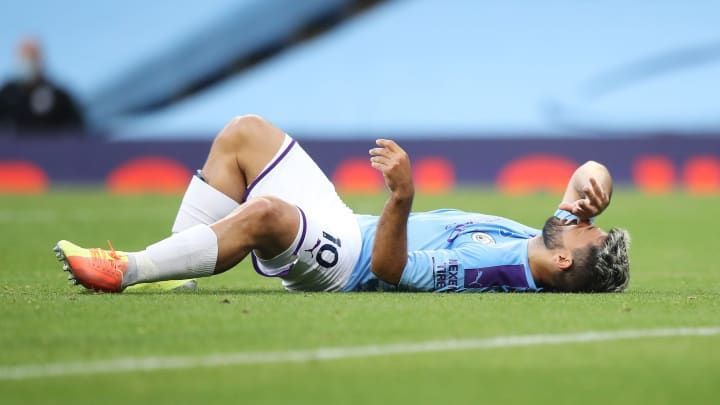 Manchester City continue to march on without Sergio Aguero, who is sidelined due to a knee injury 