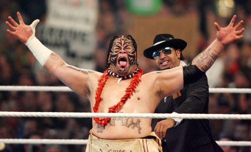 Umaga and Armando Estrada