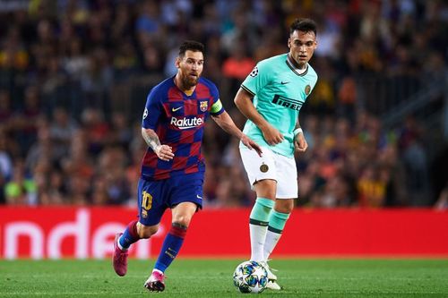 Messi is an admirer of Inter striker Lautaro Martinez